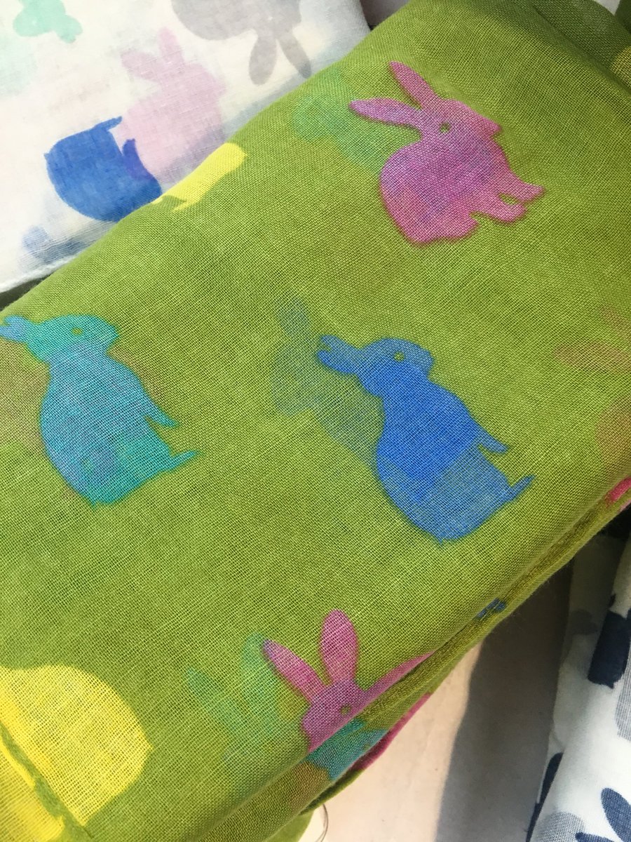 #WinItWednesday #win this cheerful #Easter scarf! Simply RT &amp; comment with the word win. We will pick a winner tomorrow morning. magpiesnest.co.uk/product/multic… UK entries only, prize must be claimed within 7 days 🐰🐣good luck🐣🐰