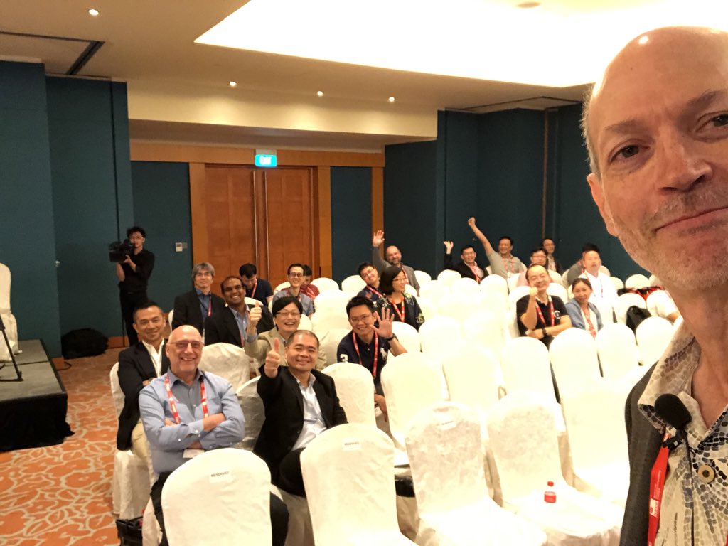 billnitzberg's tweet photo. Great audience for presenting “Access, Control, and Optimize HPC Clusters &amp; Clouds” at #SCAsia2018.  @PBSWorks  #PoweredbyPBSPro https://t.co/mKxuKqOKbs