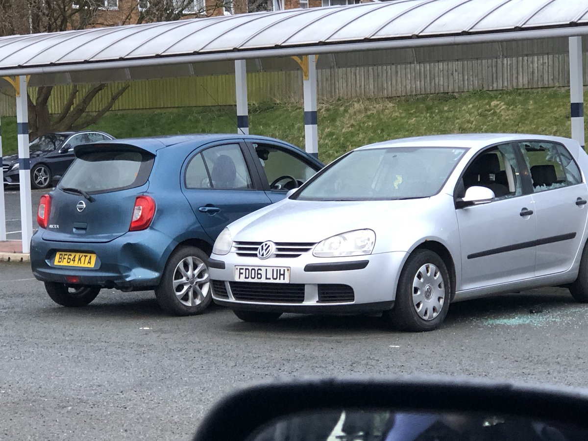 gazfarr's tweet photo. Please share. If these are your cars, parked at Stourbridge junction you should return to them. Sorry, but they’ve been trashed :( @StourbridgeWMP https://t.co/NdR0X7sczh