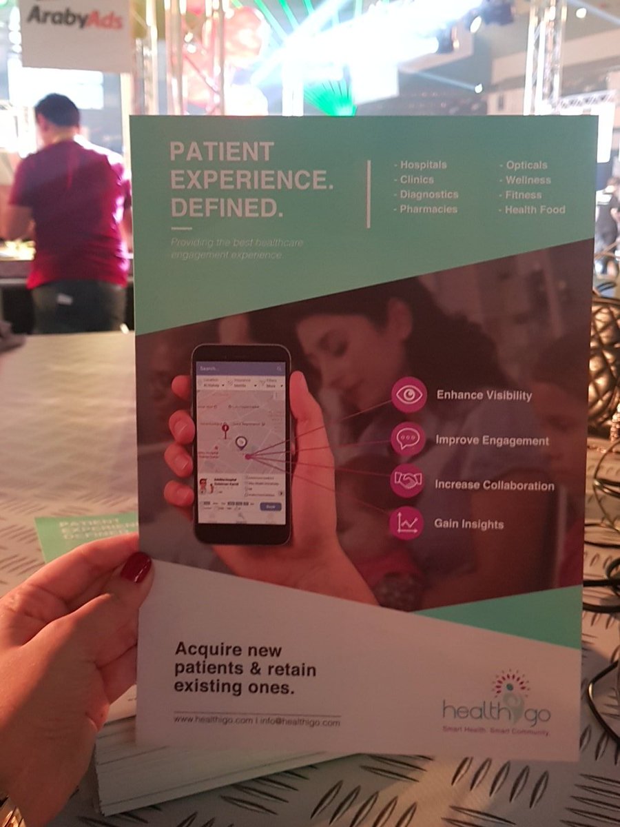 rashambkaili's tweet image. We are here to revolutionize your #healthcare #experience ! Come see us on our booth S85 @healthigo @stepconference #stepstart #stepconference #STEP2018