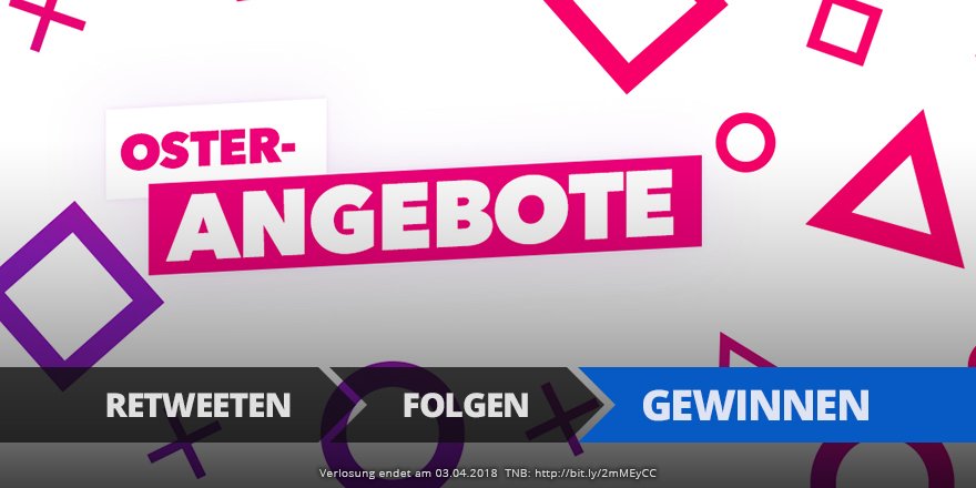 PlayStationDE's tweet photo. Wir spielen Osterhase und verlosen 2x 20 Euro PSN-Guthaben → https://t.co/c2rRg4mwlg Viel Glück! #PS4 #Gewinnspiel https://t.co/eM2t2ehEAu