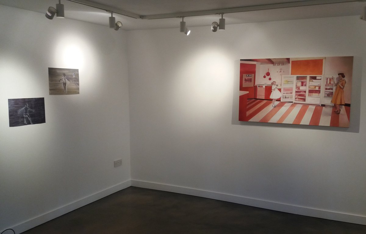 ABaraitser's tweet photo. The show is extended until mid April. Just message me or the gallery and we will arrange a viewing! Details on the flier here. @TrippGallery @paintbritain @OlhaPryymak #juliefountain #alexandrabaraitser https://t.co/MZoKrRKyxu