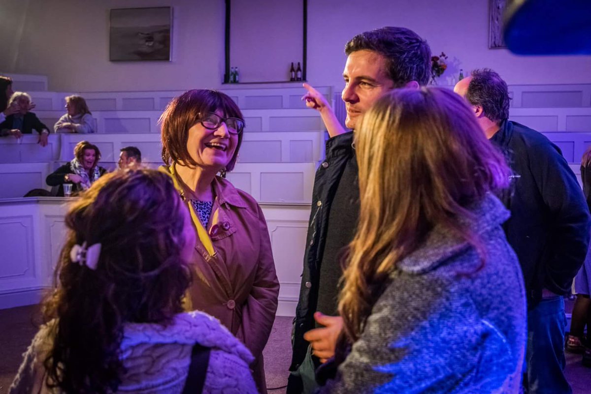 LandfallUK's tweet photo. Our formidable comedians, Barbara Nice, Michael Legge, David Morgan &amp; Sarah Bennetto, had us all in stitches at Comedy in the Dark.

The Ultimate Comedy Splashdown line-up is coming VERY soon! 🌊🐚🐙🐳

Tickets 👉 https://t.co/S7asbT1eWq

📷 | @tomnixon_ https://t.co/yCDWJLPLuv