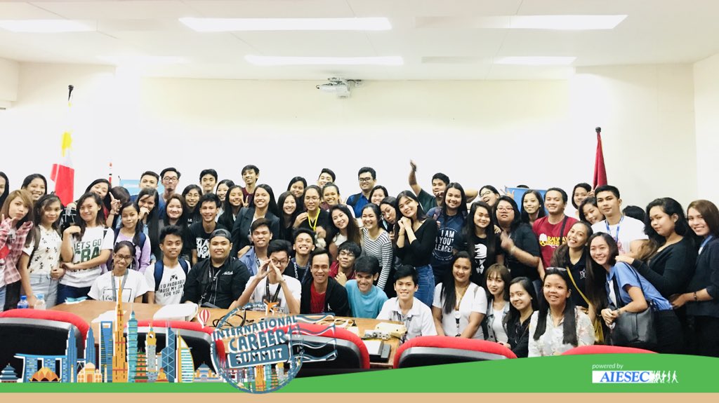 AIESECinPUP's tweet photo. Thank you delegates and to our beloved speakers! 💙 https://t.co/A1fAnzsHRU