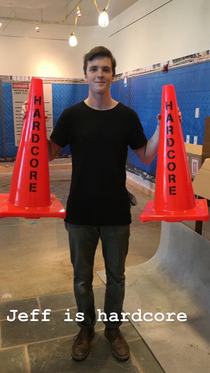 LABash2018's tweet photo. Monday we installed Ken Smith's NORMCORE exhibit. Ken Smith will be giving his keynote lecture Friday, April 6th at 4 PM. It will definitely be hardcore! https://t.co/eljj8bCTvX