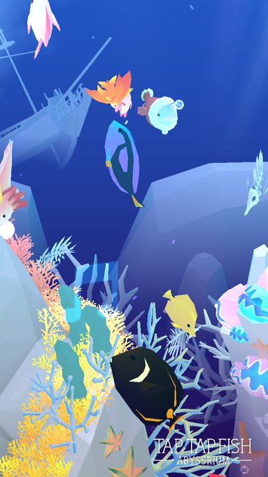 My Blue Tang:)  #taptapfish Download: https://t.co/XI5Lac0Uyd https://t.co/HfVC83RXt4<a href="/tag/taptapfish"class="tags">#taptapfish</a>