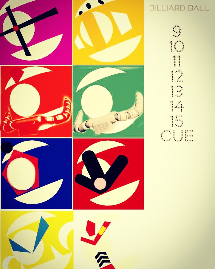 NamaeShiro's tweet image. "billiard ball cue, 9〜15"
©︎2018 STUDIO m.i.m.i.c.

#billiardballs #gundam #calicatur #signs #ビリヤード
#ガンダム