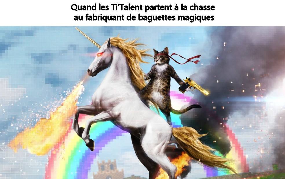 D_Gstone's tweet photo. Juste le temps de monter sur ma licorne et je viens vous chercher #Edgar #Grant
#CDFR @CoupeDeFranceRH #Recrutement2_0 #Cestpaslataillequicompte #Titalent #lepremiersourcingdurestedemavie #JPP #BisousMagique https://t.co/OQzUu7lyXb