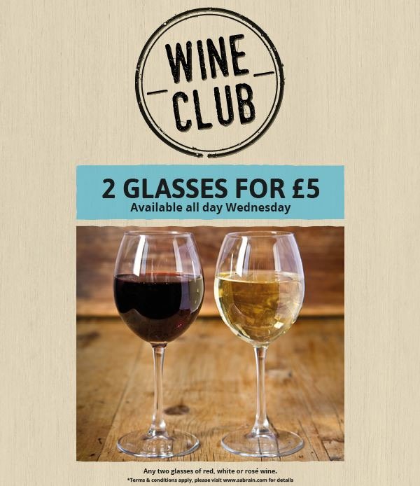 WINE CLUB *ALL DAY*