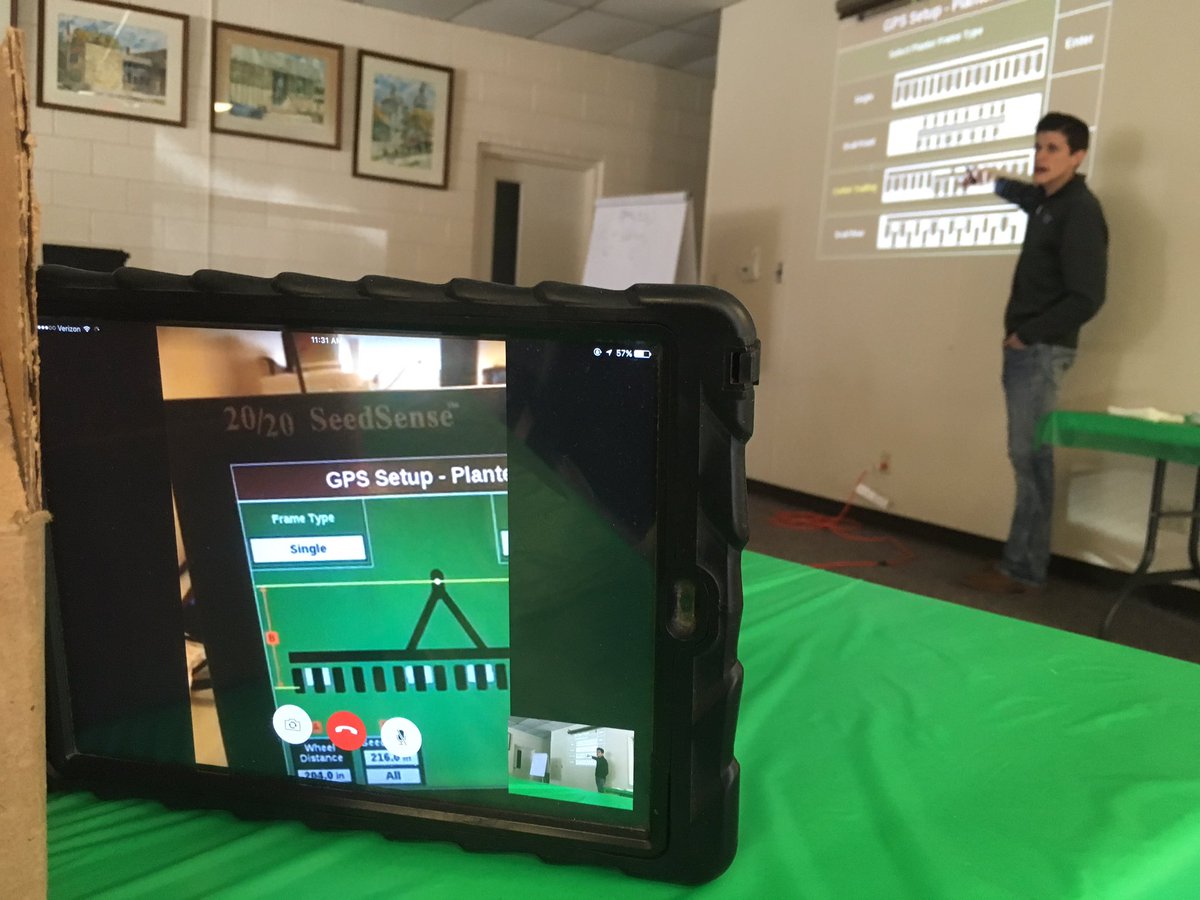 schlipf_jacob's tweet photo. @EricHuber485 and @akrhenley presenting at our final @precision_plant 20/20 Refresher meeting.  Even did a FaceTime of the meeting to Arizona! https://t.co/m4zrQOU9RA