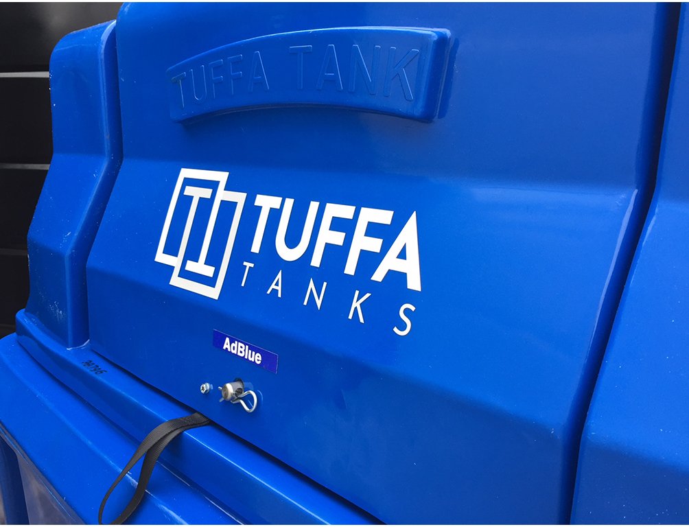 TuffaTanks's tweet photo. The new branding has finally made it on to our tanks and the logo is looking great on the AdBlue tanks #adbluestorage #adbluetank https://t.co/dl2TdEvnFu
