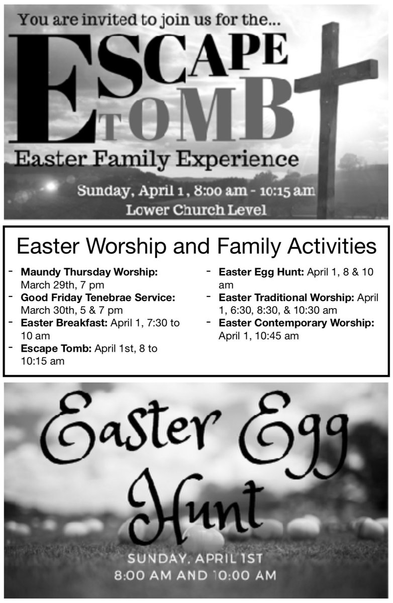 BSLCLSMO's tweet photo. Christ was crucified and raised FOR YOU.  Join us as we celebrate! https://t.co/Ya0DQ30paP