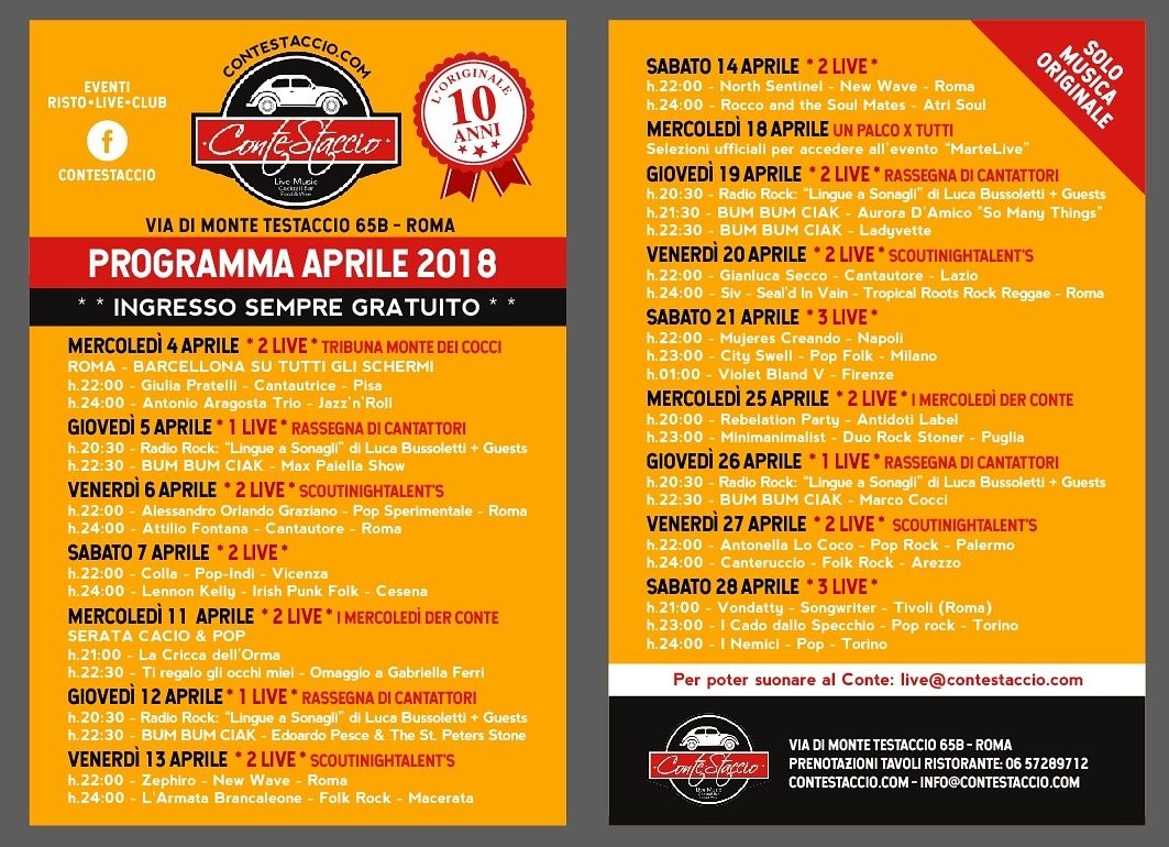 BioAcustico <a href="/MarcoCocciReal/">Marco Cocci</a> &amp; #LinoGitto 26/04 #live <a href="/contestaccio/">Contestaccio</a>