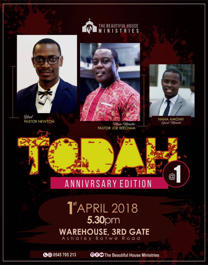 Be at the Beautiful House Ministries. See you there.