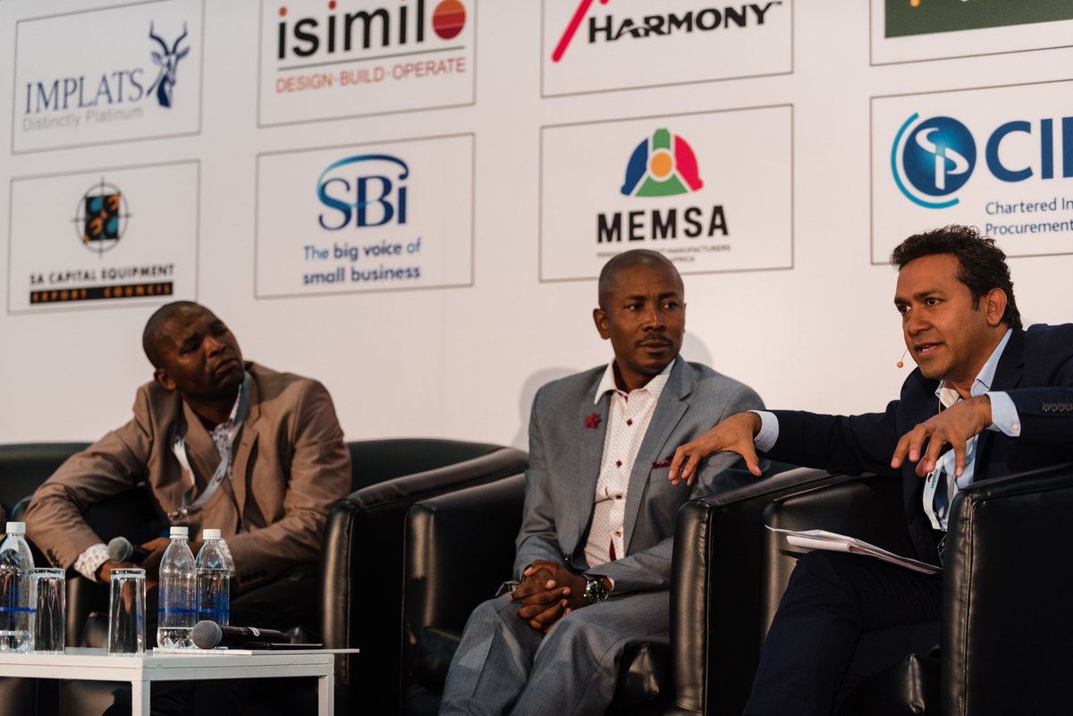 WvdMPhotography's tweet photo. Very interesting panel chaired by Clive Govender at @CrossBorderMine Indaba 2018. #CBMSIndaba2018 @joburgindaba #eventphotography #wynandvandermerwe  @HarmonyGoldNews @Implats @SBI_SouthAfrica #africansunmining @IsimiloDBO @cipsnews @phambilicm @TKGlobalExperts @ExxaroResources https://t.co/qXhagv8USd
