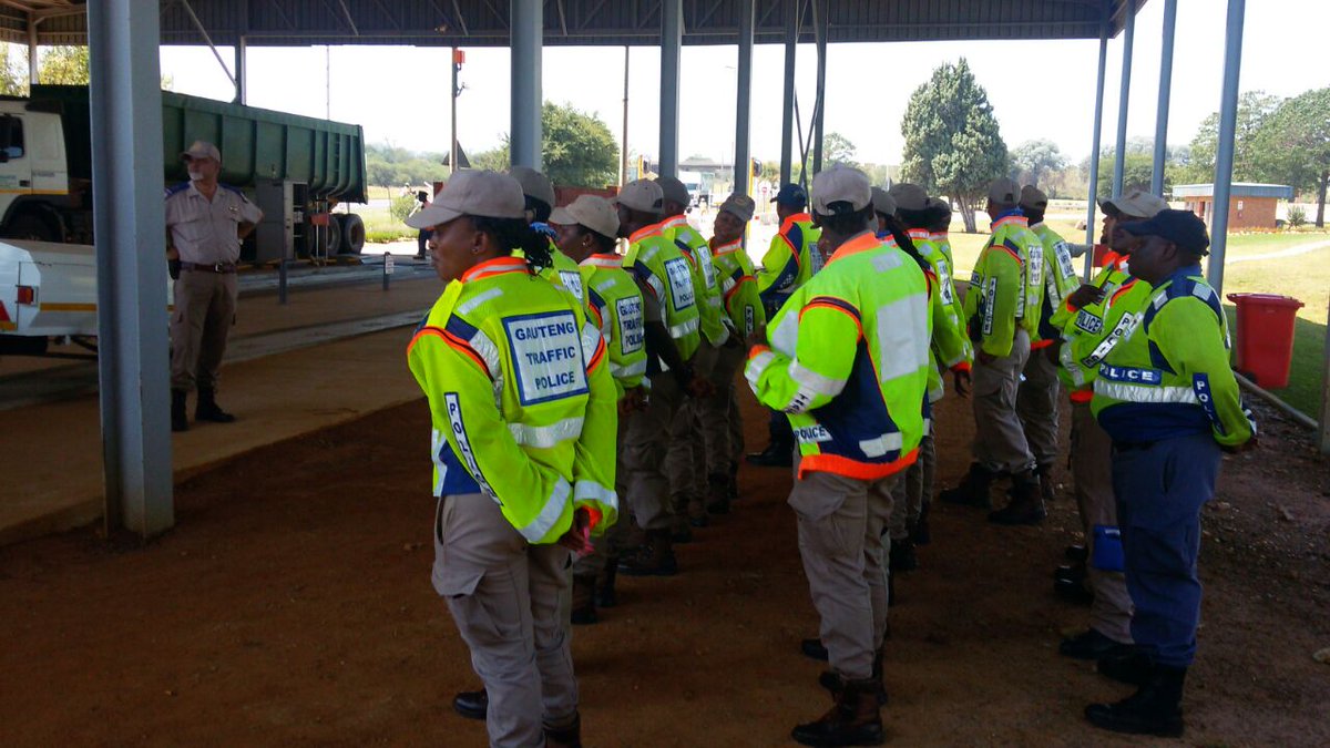 GTP90515691's tweet photo. GTP and the other Law Enforcement agencies in Gauteng are ready for Easter Road Safety Campaigns. #MakeOneChange #asifikeni https://t.co/5R7isVpsO2