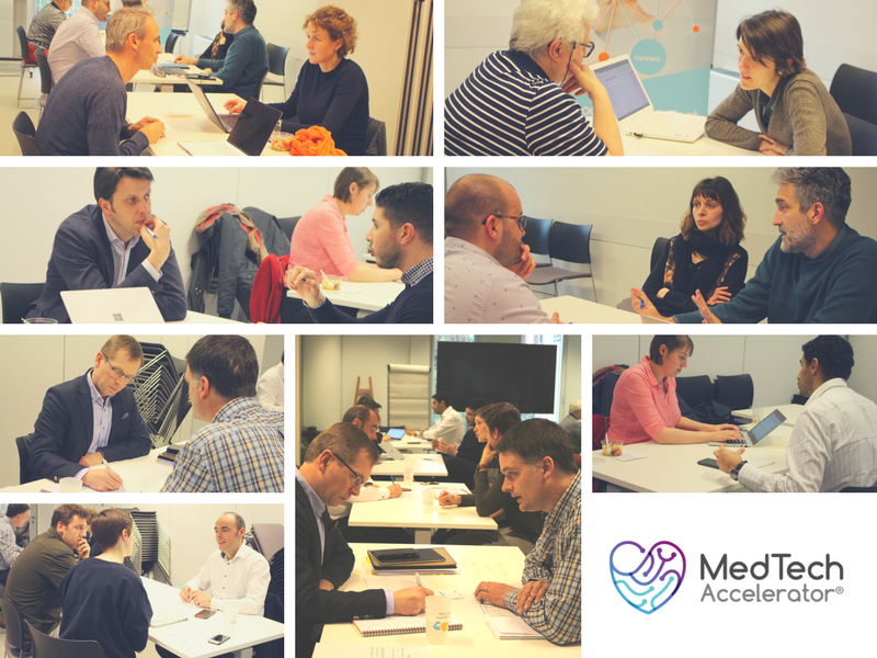 BruLifeTech's tweet photo. [#MEDTECHACCELERATOR] 🤝Business speeddating with key actors of the sector !  #MEETANDGREET #BELGIANINITIATIVE🇧🇪 #INNOVATION #MEDTECH https://t.co/w3T6pXTm9g