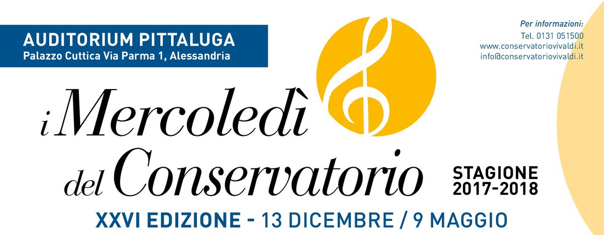 conservivaldi's tweet image. Alle 17 per I MERCOLEDI' Andrea Carcano al pianoforte. IntroAllievi: Coro Scuola Adulti con ensemble strumentale del Vivaldi conservatoriovivaldi.it/event/i-mercol…
