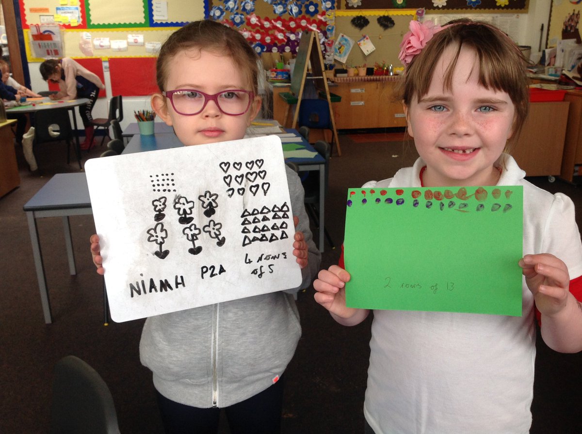 P2atCanalView's tweet photo. We have been learning to make and describe #arrays in Numeracy today. Have you tried making them on the #NumberFrames App yet? https://t.co/eC7zZG1Ejq