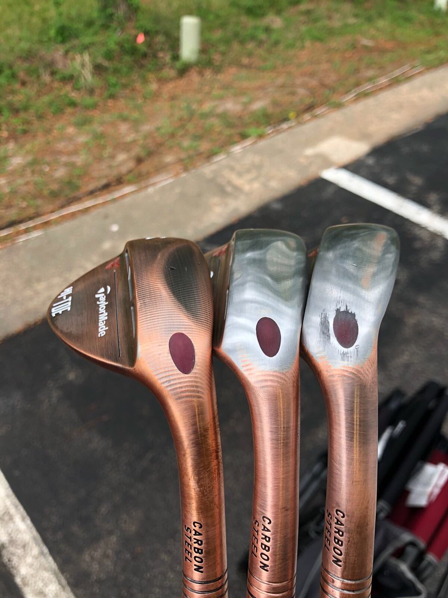 JustinRose99's tweet photo. Did some great work yesterday on the @taylormadegolf 🚚 Getting some great #HiToe options for Augusta. #Masters https://t.co/nrmOSl93t9