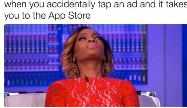 Applesutra's tweet image. No, I don’t want to pay for the Ad-Free Version! #AppStoreProblems