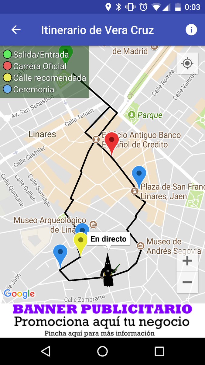 Qastusoft's tweet photo. Anoche volvió a funcionar el seguimiento de la procesión en directo en la App. Junto con las hermandades, estamos haciendo lo posible para que funcione
Agradecemos vuestra comprensión y la ayuda de las hermandades.
#semanasantalinares https://t.co/AM3wNEcf5s
