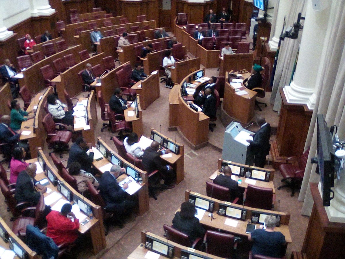Deputy President David #Mabuza answers questions orally in the National Council of Provinces.