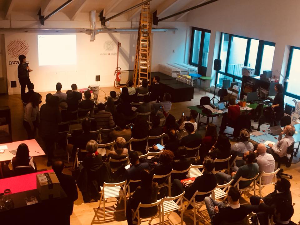MEnt_EU's tweet photo. Yesterday @makeacube and @avanzi_ hosted the final pitching session of #MEntProject in #Italy
Such a great night! https://t.co/1qPScEvXo0