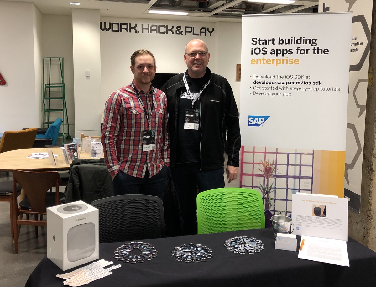 ithain's tweet image. A great few days at #iOSCon last week. #SAPCP SDK for #iOS