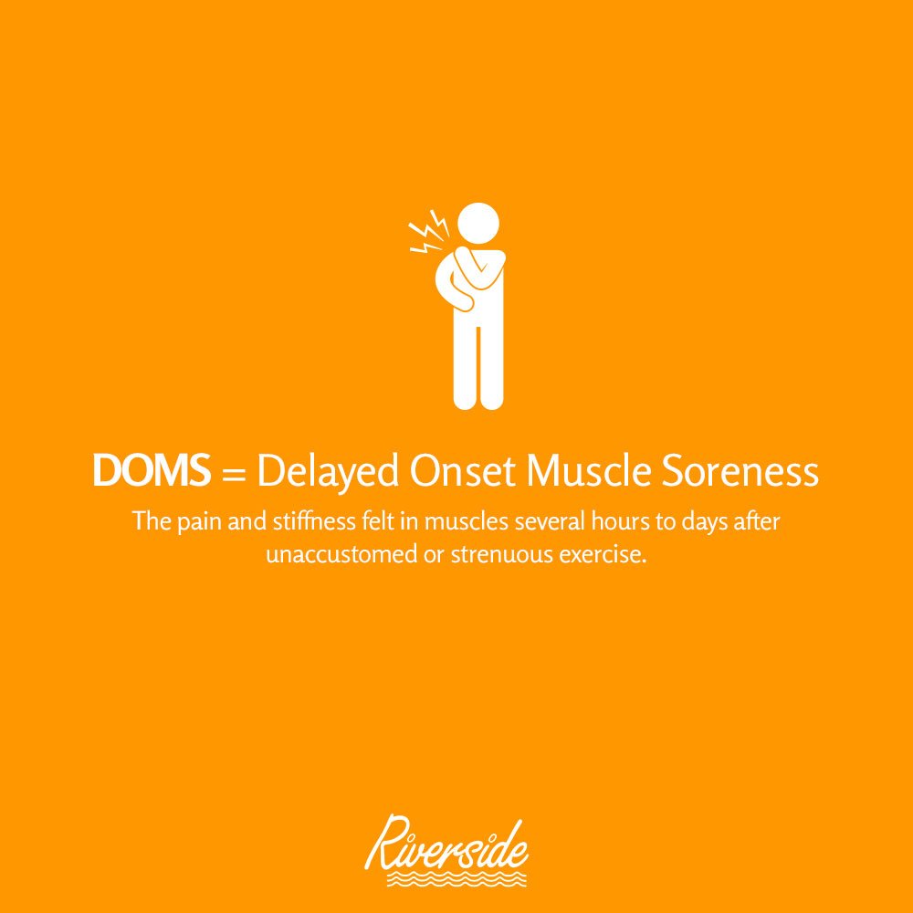 Ever found yourself nodding and smiling whenever someone has mentioned DOMS to you…? Here’s that jargon busted! riversidesports.co.uk