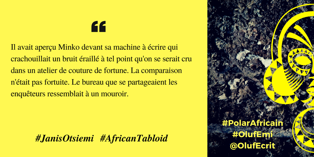 Oluf_emi's tweet photo. Une nouvelle citation de #JanisOtsiemi de #AfricanTabloid. De quoi rendre #Colombo jaloux. Plus de citations dispo ici : https://t.co/NZKYo8CGki https://t.co/oN2kpIDU3k