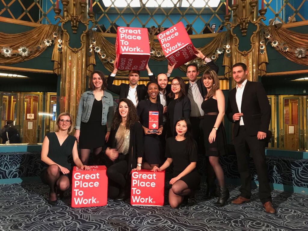 CharlenJL's tweet photo. 1ère participation et déjà 10ème au classement #GPTW2018 @Davricourt_FR est une entreprise où il fait bon travailler ! https://t.co/D0eydpvxD5