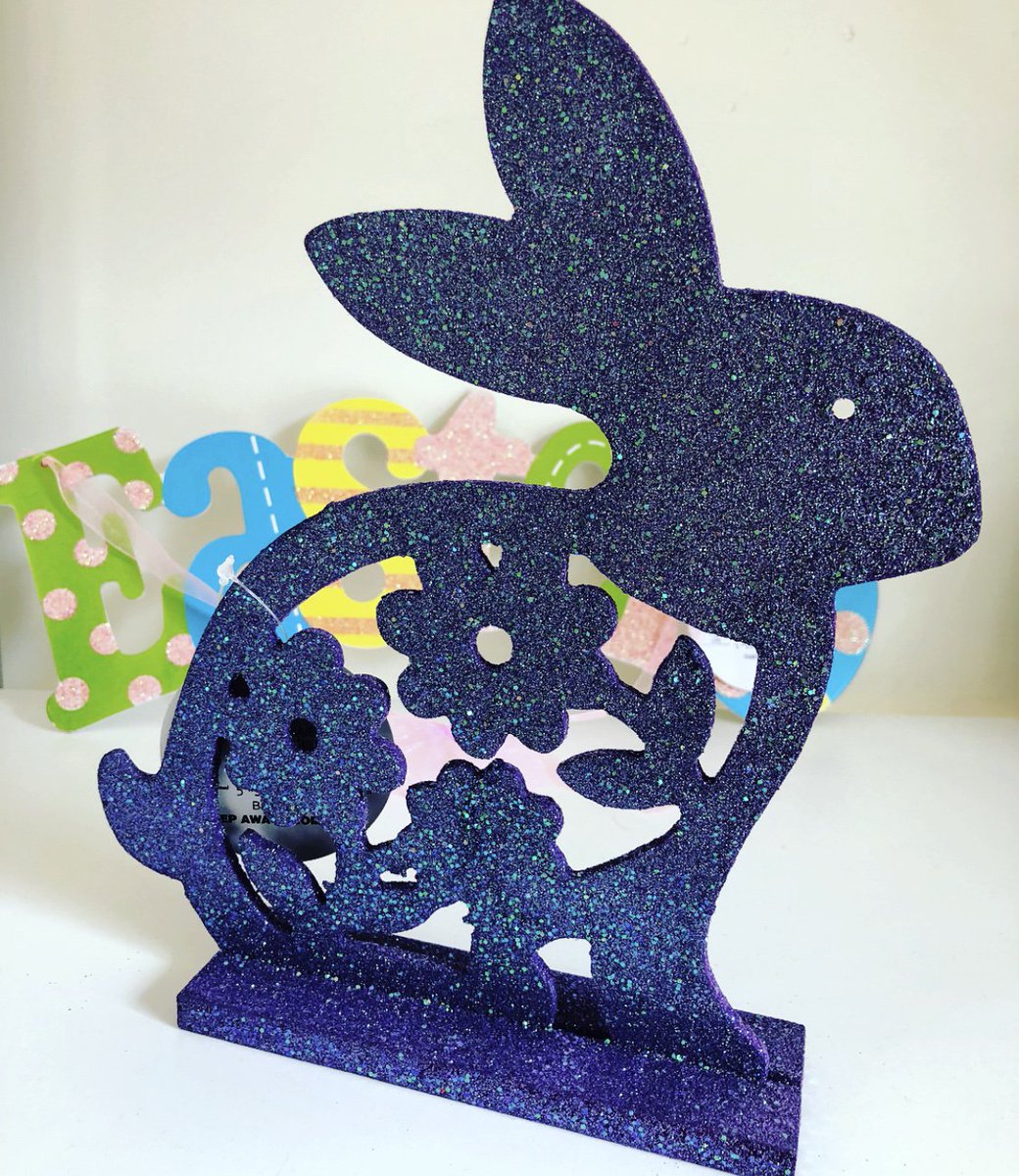 This lovely bunny would make the perfect mantle piece addition this Easter!
Only