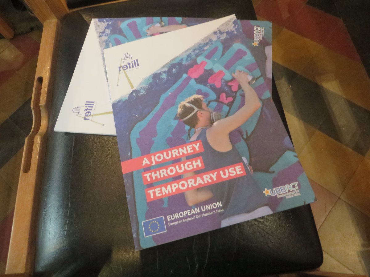 ResiliaSolution's tweet photo. How to start your journey on Temporary Use? Get guided through the TU map and learn from @refillthecity 's partners, two years and a half compiled in this interactive publication, soon available on line! https://t.co/bAkDJYzUf6 @SDS_lab https://t.co/UiJejyrn4J