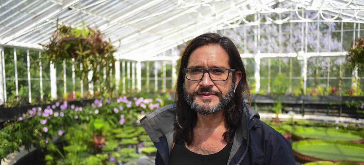 HET_Radio3's tweet photo. Preservar el patrimonio vegetal es por lo que aboga Carlos Magdalena, @Plantmessiah en su libro ‘El mesías de las plantas’. @CarolaAlba charla con este botánico asturiano sobre su trabajo recuperando especies raras como la Ramosmania o la Nymphaea thermarum @radio3_rne https://t.co/kjenfF5P56