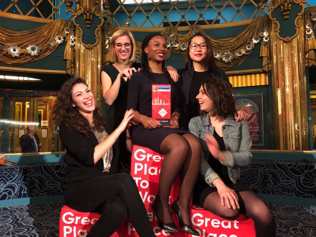 CharlenJL's tweet photo. Bravo @EnnaLamessi pour le travail accompli ! #equipedechoc #palmaresGPTW2018 https://t.co/tFexA2WflL