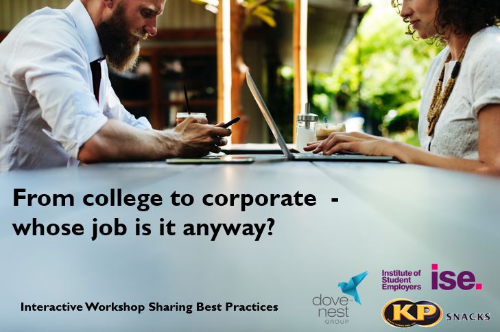 dovenestgroup's tweet photo. Join dove nest's Rebekah Beadle and Jane Pearce of @KPSnacks for an interactive workshop on graduate development. @IoSEorg  https://t.co/M3UUTMD9Wx #ISEDev18 https://t.co/mfjVqWO84B