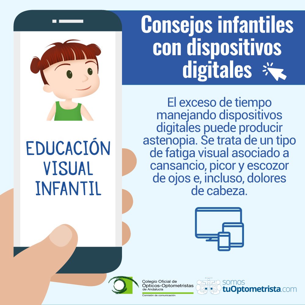 juanluisreinaop's tweet photo. ¡Ojo! ⚠️ El exceso de tiempo manejando dispositivos móviles o pantalla produce #astenopia 👉 Realiza descansos de la vista cada 30 minutos. #fatigavisual #saludvisual #semanasanta #felizmiercoles https://t.co/cZkrDGXnze