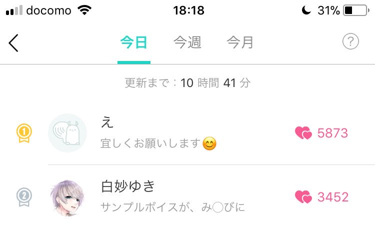 AXISlight_831's tweet photo. アクトはやっぱり愛されてるね☺️💕
えとくんのLisPonが消えちゃって悲しかったけど、見てみたら1位が雅さんで。昨日はえとくんとゆっきゅんが1位2位でさ。私がLisPon始めた頃は"LisPonといえばアクト"って感じだったからなぁ。#AXISlight https://t.co/vNezKBfcwC
