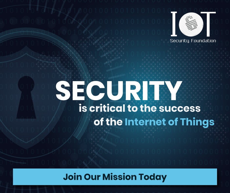 The IoT Security Foundation has launched a professional membership for individuals with a personal interest in cybersecurity for #IoT applications. #IoTSecurity #cybersecurity iotsecurityfoundation.org/iot-security-f…