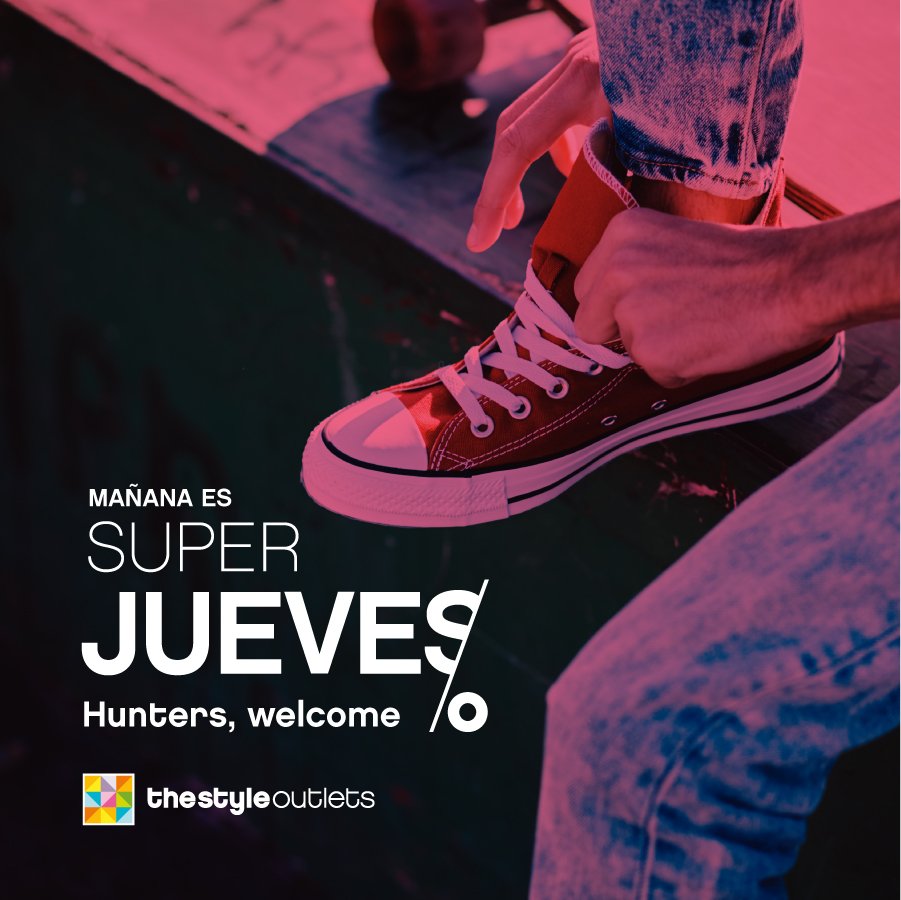 Madrid_Style's tweet image. ¡Mañana es #Superjueves! #TheStyleOutlets