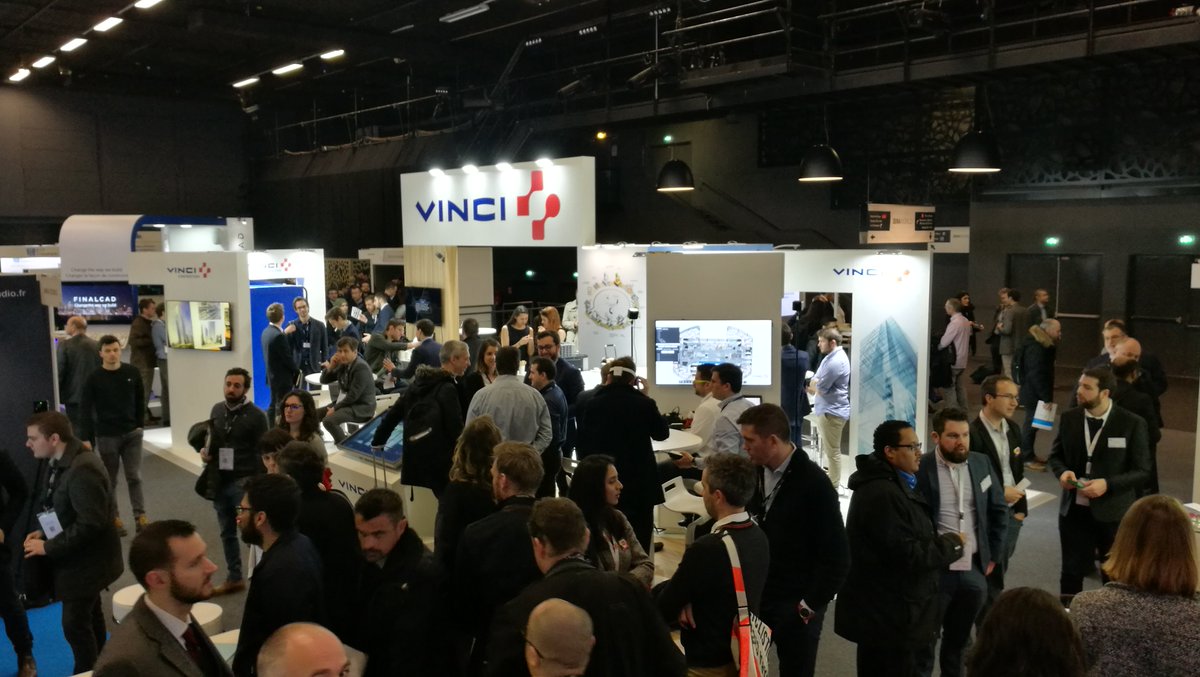 #BIMWorld #LaDefense : top départ ! Nos équipes sont à votre disposition pour parler #construction #BIM #numérique. RDV sur le #stand #VINCI (stand 331) <a href="/bim_world/">BIM WORLD</a>