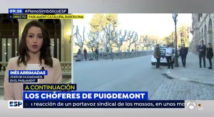 Cs_Calafell's tweet photo. 📺 @InesArrimadas esta mañana en @EspejoPublico "Podremos encontrar un camino de salida si
👉volvemos al terreno de juego democrático,
👉al diálogo y
👉respetamos la ley y
     a todos los catalanes" #PlenoSimbólicoESP https://t.co/qcFjX0RDCR