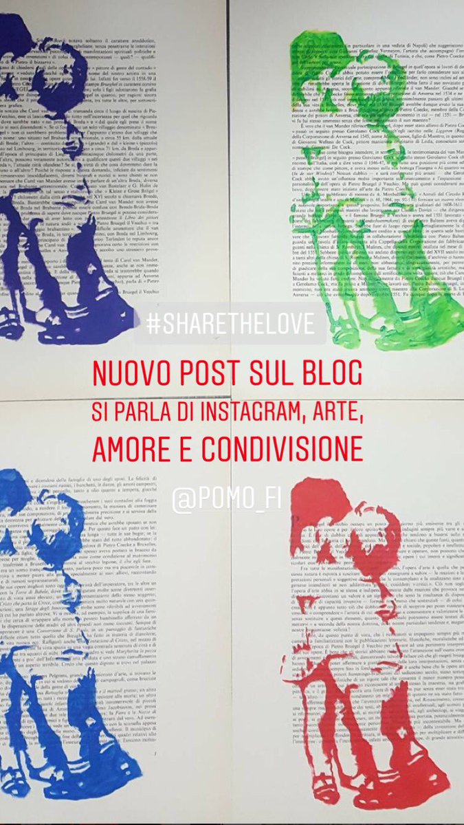 [New post] #ShareTheLove il racconto del nuovo progetto di arte, Instagram, condivisione e amore di <a href="/pomo_fi/">ק๏๓๏</a> ➡️ bit.ly/ShareTheLovePo…