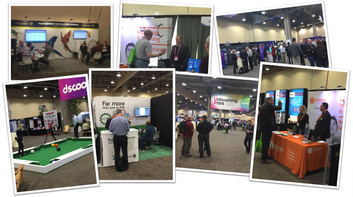 EnfocusSW's tweet photo. Come and see us at #DscoopUP - great show so far and it's not over yet! It is so good to see so many customers and partners @myDscoop Come and say hello and find out how Switch 2018 can unleash in your print potential... #Switch2018 #trueautomation #print https://t.co/t5DfkLyc3R