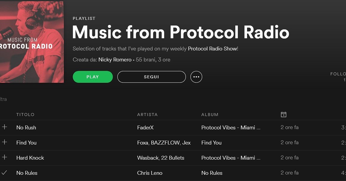 Thx for your support <a href="/nickyromero/">Nicky Romero</a> ❤ "No Rules" on #MusicFromProtocolRadio #ChrisLeno #NickyRomero #Protocol