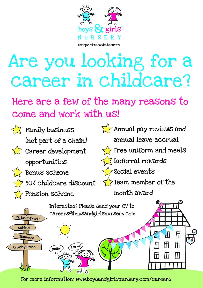 Spring has sprung (apparently)! If you're thinking about a new career now is the time to get in touch! For a full list of our current vacancies please visit: 
indeed.co.uk/cmp/Boys-and-G…