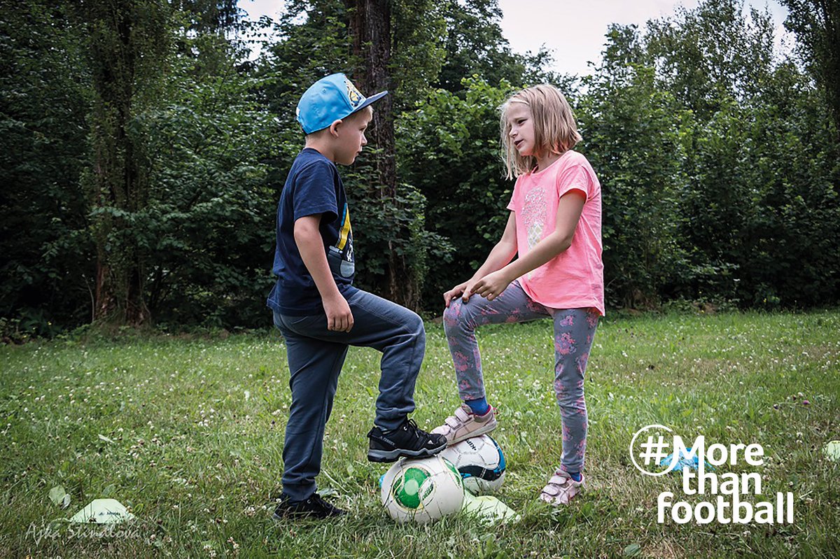 UEFA_Foundation's tweet photo. As one of the most famous sports in the world, football plays an active role in breaking down barriers and combating discrimination, intolerance and racism. Read more about Football for Development in the Czech Republic 🇨🇿⚽️https://t.co/VhhscOB94T #Morethanfootball https://t.co/EeSJwUkhfa
