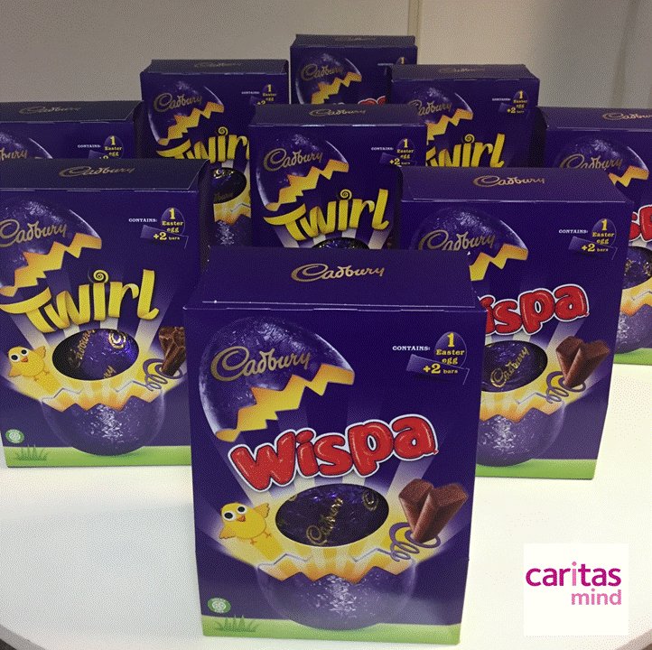 CaritasMind's tweet photo. Easter's soon approaching, you're right to assume the office is full of Easter eggs. On desk and in mouths everyone is happy to  eat chocolate without feeling guilty, chocolate can be positive to the body and mind and this link shows this.

https://t.co/Vlow7ODdId

#Easter https://t.co/302U4sZ6sR