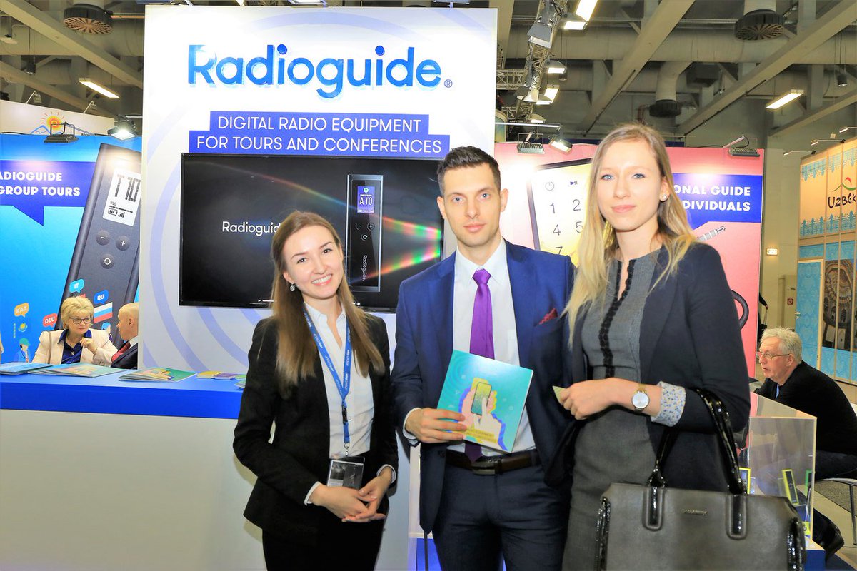 radioguide_rus's tweet photo. Итогом участия в работе выставки стало решение об открытии представительства ООО «Радио Гид» в Республике Узбекистан.
#radioguide #audioguide #excursion #excursionsystem #tourguide #mice #digitalequipment #simultaneousinterpretation #russia #germany #berlin #itb #itb2018 https://t.co/snY8300DrF